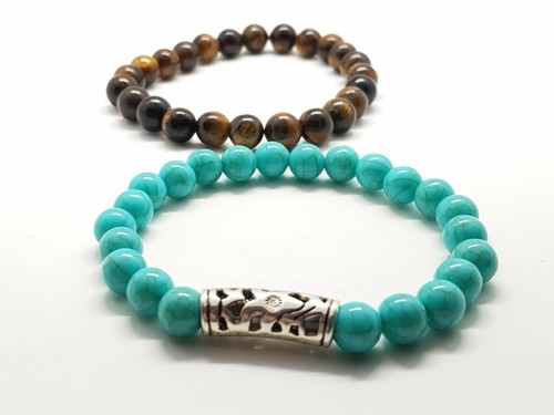 Friendship Bracelets Beaded Hematite Power Self Healing Bracelet Gemstone Reiki - Picture 49 of 60