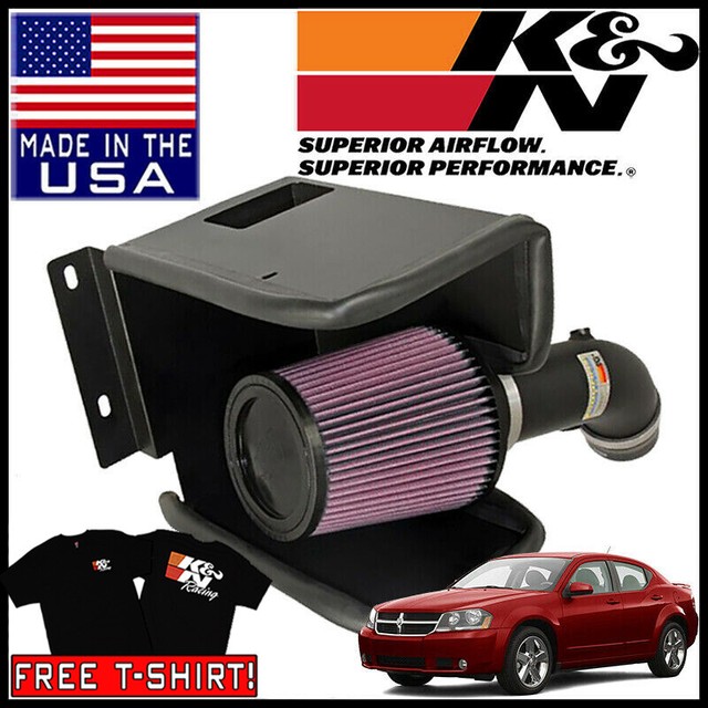 K&N Typhoon Cold Air Intake System fits 20082010 Dodge Avenger R/T 3