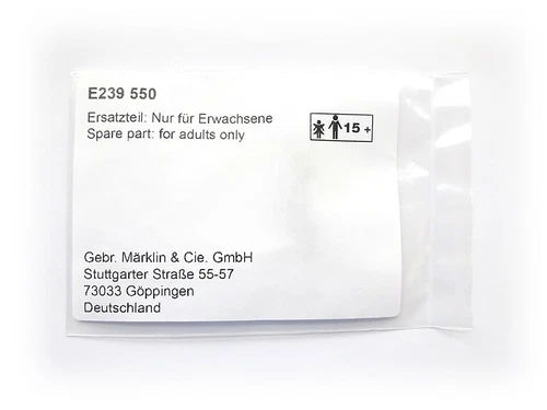 Märklin H0 Ersatzteil Kupplung stromführend starr NEM 2 Stü E239550 E 239550 neu - Bild 3 von 3