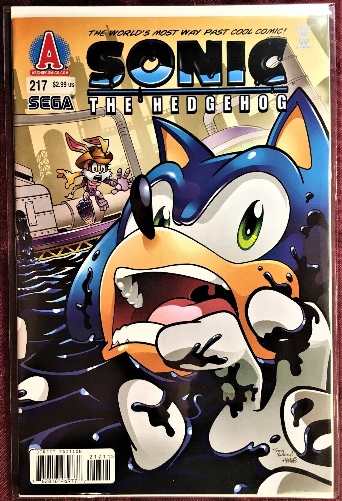 SONIC The HEDGEHOG Comic Book Issue #239 September 2012 AMY ROSE Bagged NM