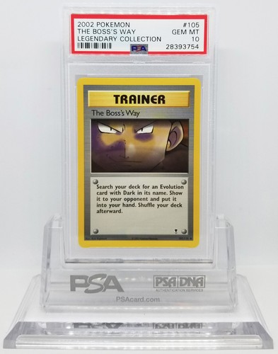 The Boss's Way graded PSA 10 for sale on eBay
