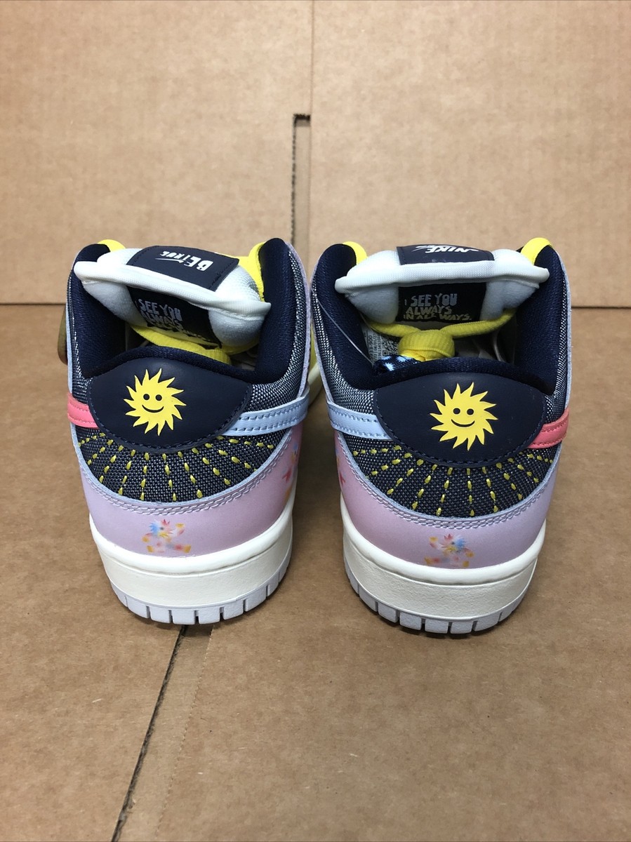 NIKE SB ダンクLOW <BE TRUE> ホワイト/ブルー/ピンク Nike Dunk Low Sb Pink Blue White Size 6 | eBay