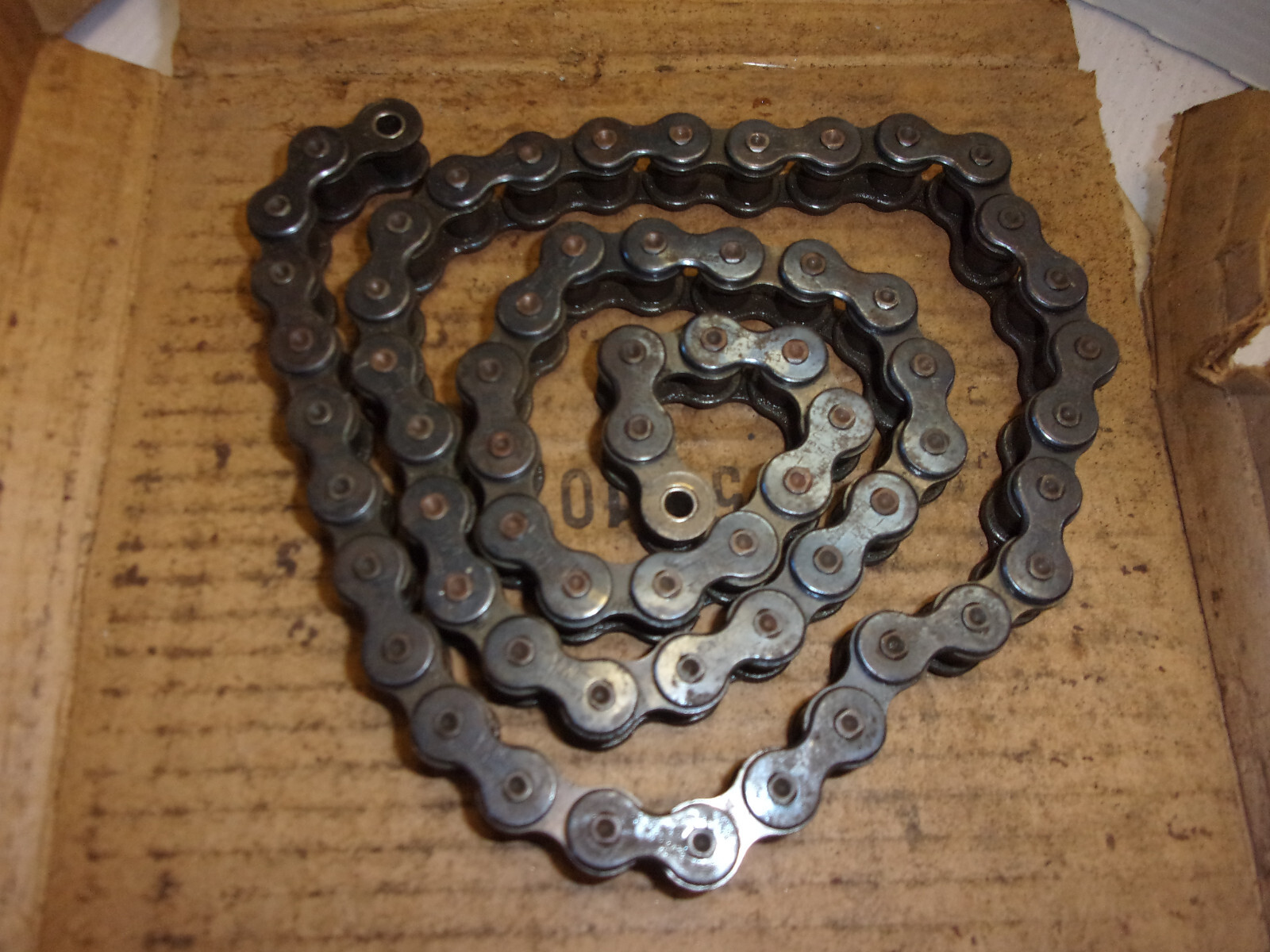 Vintage  Norton Chain Co. USA 5/8" DuckWorth 171 Chain 3 feet long