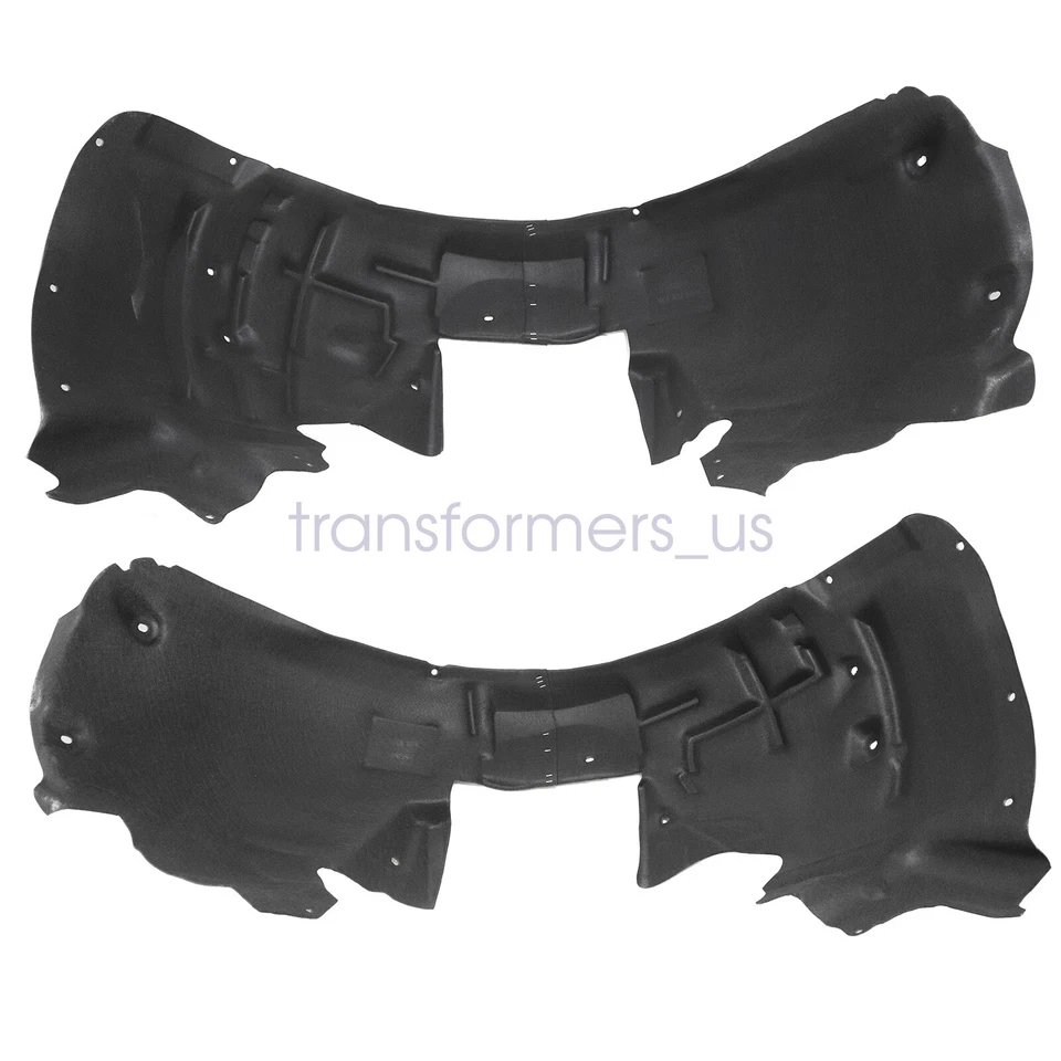 Pair Front Inner Fender Liner Left & Right Set Fits 2008-2017 Audi A5 Quattro S5 - Imagem 3 de 4