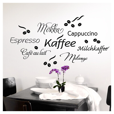 Wandtattoo Wandsticker Wandaufkleber K che Kaffee Cappuccino Espresso wandtattoo-wandsticker-wandaufkleber-k-che-kaffee-cappuccino-espresso
