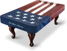 Pool Table Cover, Waterproof Indoor/Outdoor Heavy Leatherette Pool Table Accesso