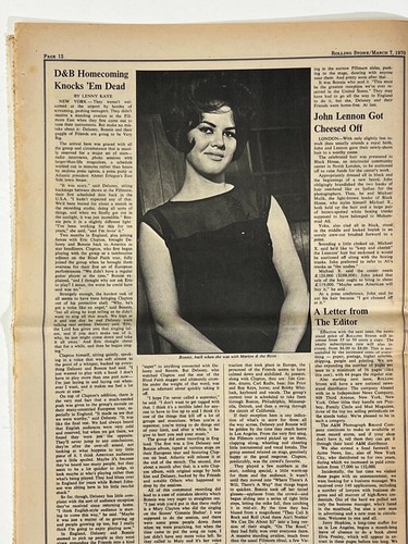 Ken Kesey 1970 Rolling Stone Mag #53 Gene Vincent, Zabrisky Point, Apryl Fool - Picture 6 of 15