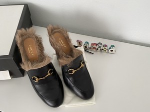 gucci loafer slides