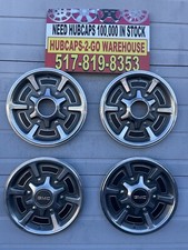 1977-87 Original Gmc K5 Blazer K15 Truck 4x4 Hubcaps 15 Set 4 Beautiful Rare 1977-87 Original Gmc K5 Blazer K15 Truck 4x4 Hubcaps 15 Set 4 Beautiful Rare