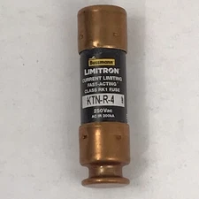 Limitron KTN-R-4 Fast-Acting Fuse Class RK1 (1 Fuse Tested)~NEW~