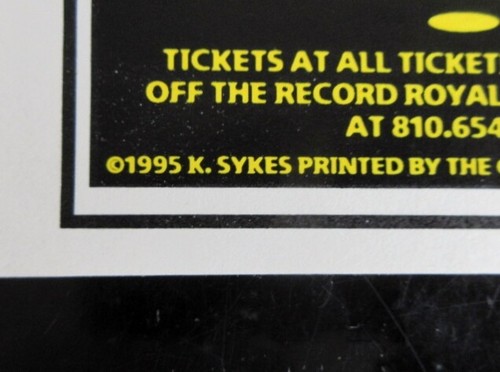 SLAYER DIVINE INTOURVENTION TOUR HANDBILL 1995 CONCERT ORIGINAL BIOHAZARD - Picture 5 of 6