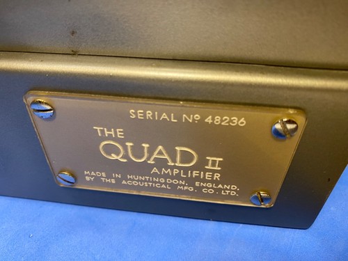 Amplificadores de tubo de válvula QUAD II - Imagen 6 de 17