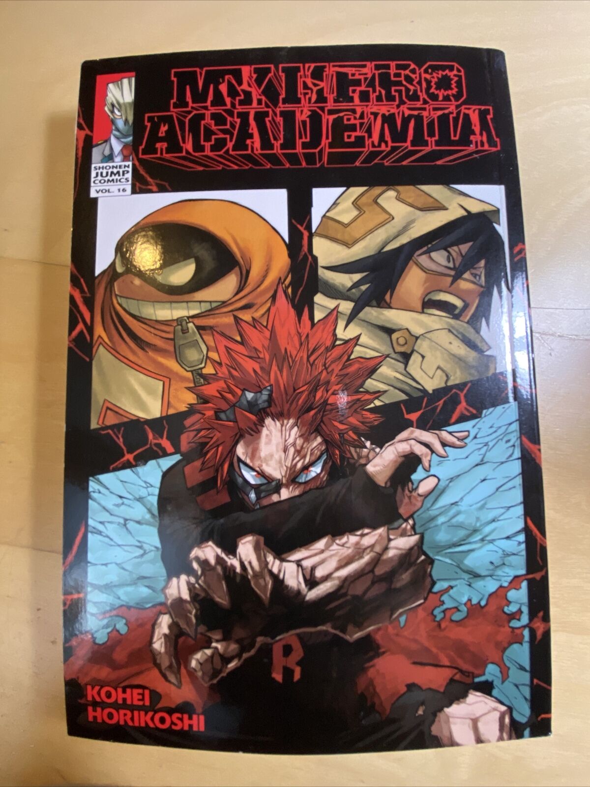 My Hero Academia by Kohei Horikoshi Vol 16 English Language Manga Comic Book