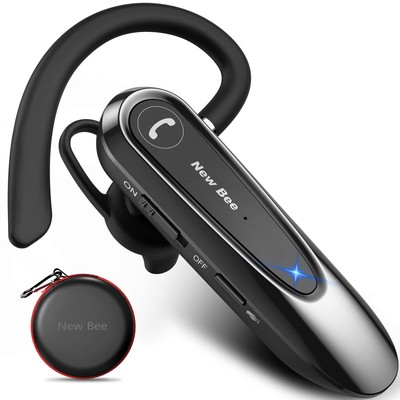 Bluetooth Headset Wireless Freisprech Telefon mit Dual Mic V5.0 Freisprech-Bl...