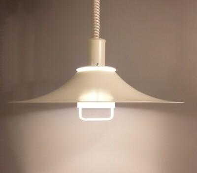 Alte Lyfa Bordlampe Pendellampe Lampe Dänemark Metall Danish Design