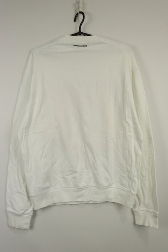 DSQUARED 2 White REDISCOVER ADVENTURE Sweatshirt Sweater Size XL - Picture 5 of 12