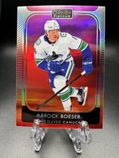 2021-22 O-Pee-Chee Platinum Sunset Brock Boeser #35 Canucks 
