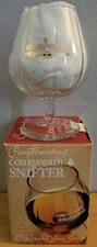 Vintage NOS Complimentary Courvoisier Snifter Cognac Glass Le Cognac de Napoleon