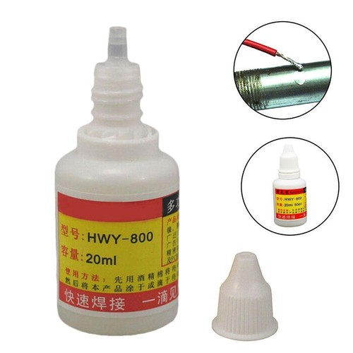 NEW Soldering Paste Liquid Welding Solder Tool-20ml Steel Flux K1H0 - Picture 2 of 10