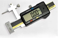 0±10mm Slide Caliper Ruler Accuracy Measuring Digital Depth Vernier Gap Gauge