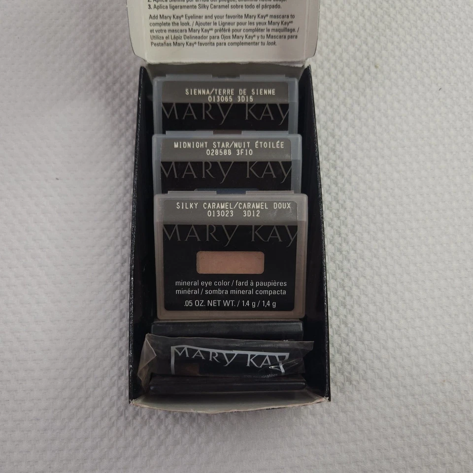 Mary Kay Mineral Color Bundle Beautiful Brown Eyes 3 Pack Color NEW - Image 3 of 4