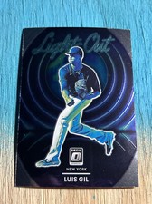 2022 Donruss Optic Lights Out #LO-2 Luis Gil - New York Yankees