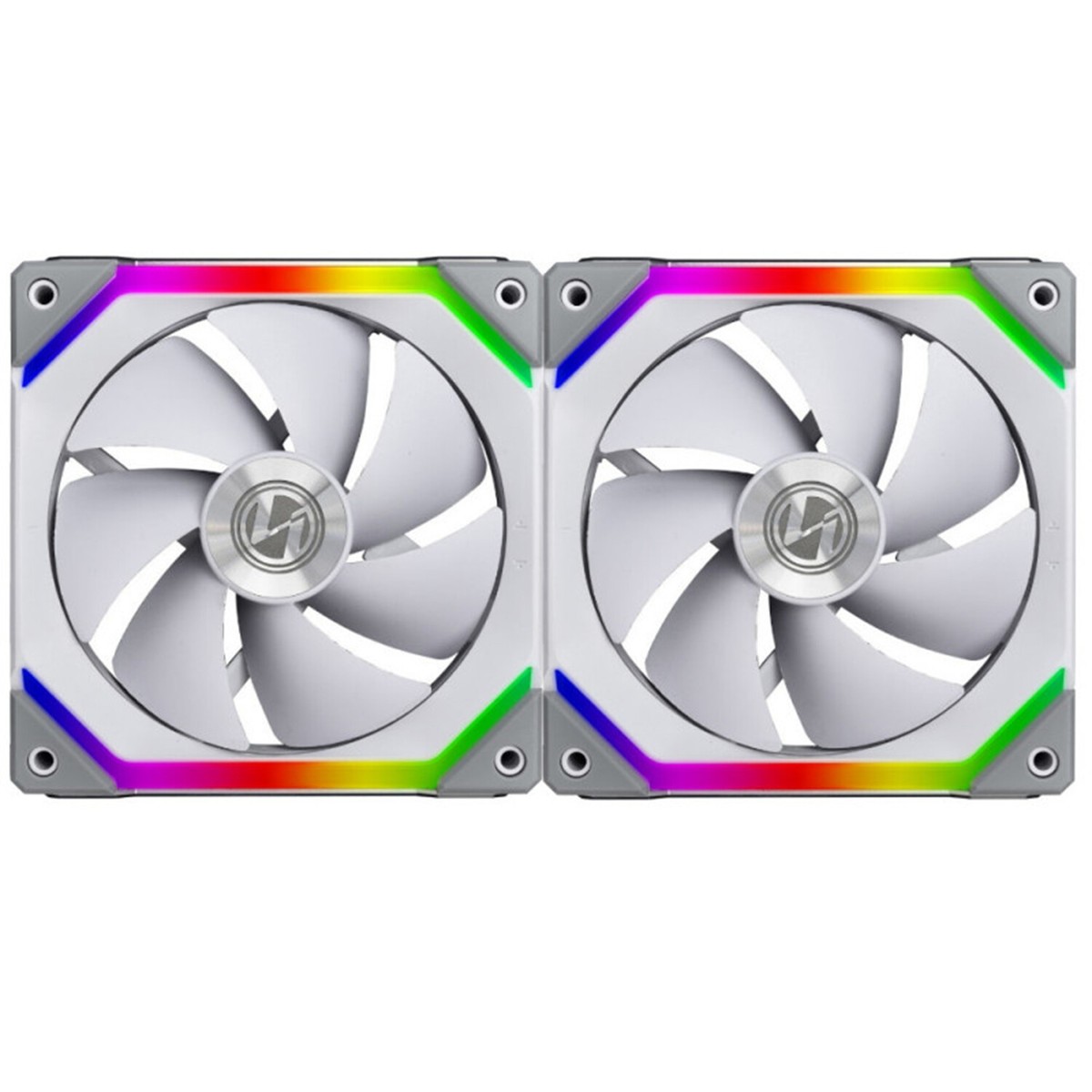 LIAN LI Uni Fan SL140 2 Pack with Controller ARGB 140mm Dual Fan