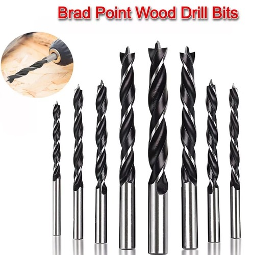 High Precision Brad Point Drill Bits – Lip & Spur Wood Bits 3mm to 10mm - Picture 2 of 14