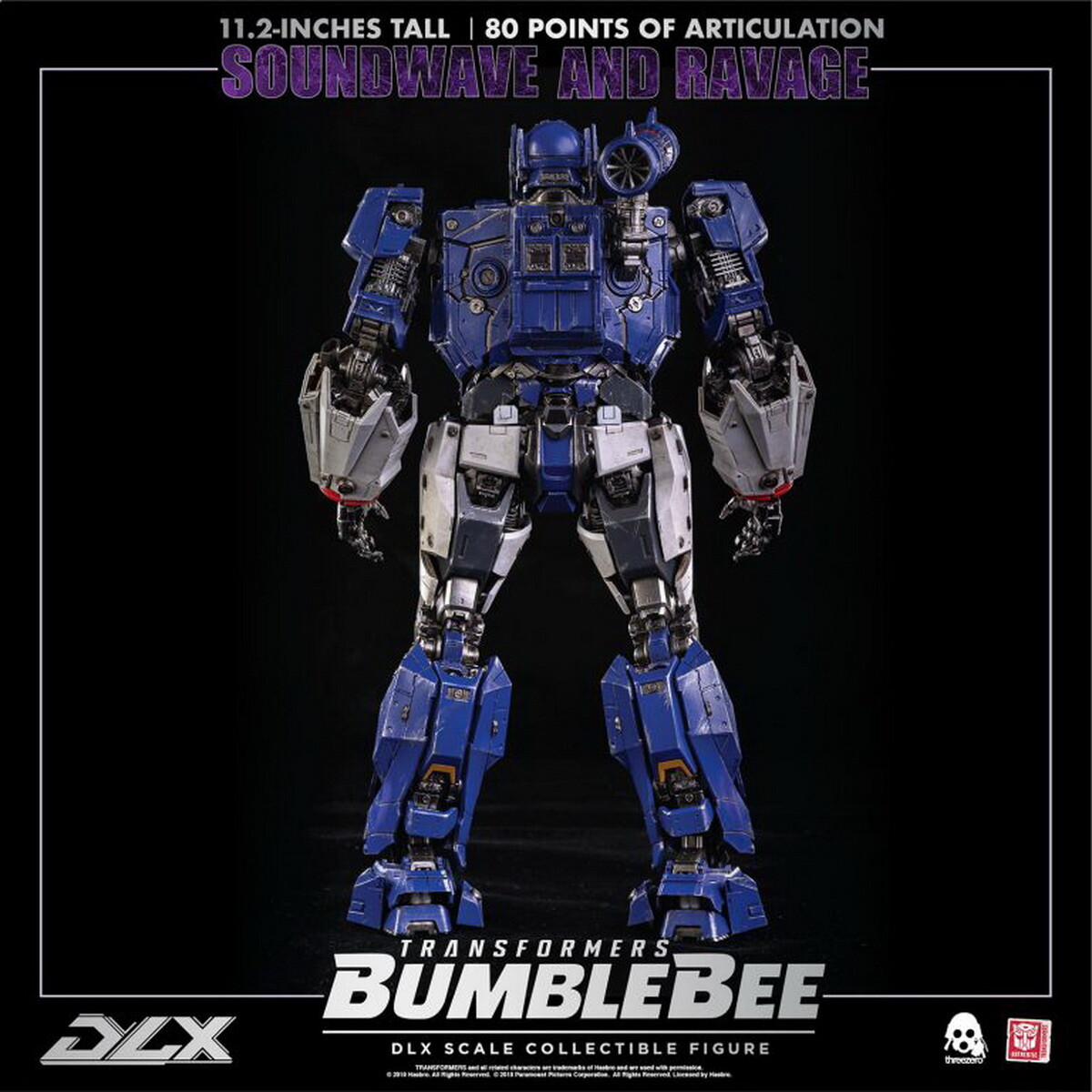 HASBRO X THREEZERO TransformsBumblebee Soundwave and Ravage