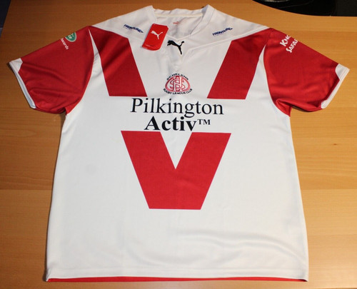 New Listing2008 - 2009 St Helens Saints R.F.C. Rugby League Home Jersey Shirt Xl Puma Nwt