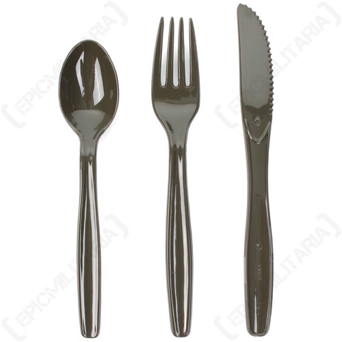 26 Piece Camping Dinner Set Olive Drab - Camping Walking Hiking Family Eating - Picture 4 of 6