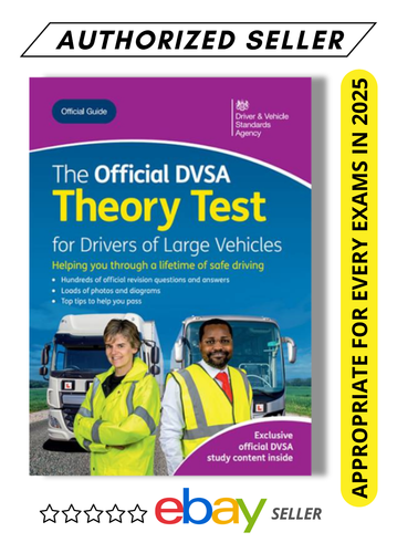 Valid 2025 Tests - DVSA Theory Test for Drivers of LGV / PCV / HGV Book ...