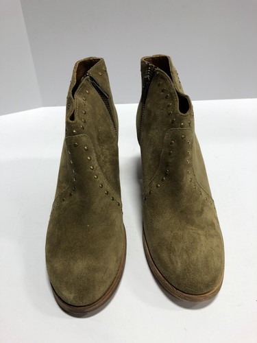 Frye Womens Nora Stud Zip Short Boot Brown Size 8 M - Picture 2 of 5