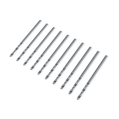 10 x HSS-G Metallbohrer Ø 1,0 x 33 mm Spiralbohrer Schaft Ø 1,0 mm