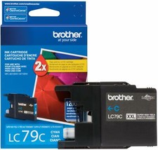 GENUINE Brother LC79 Cyan for MFC-J5910DW MFC-J6510DW MFC-J6710DW MFC-J6910DW