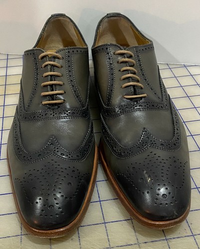 Antonio Maurizi Leather Shoes, Wingtip 