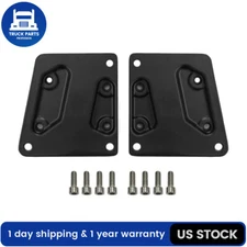 Bottom Mount Bracket for Door Mirror Arm Aluminum Black Fit Peterbilt LH & RH