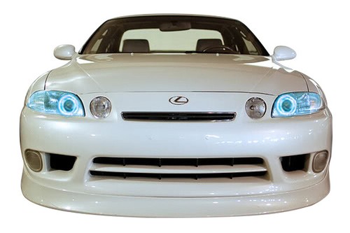 Kit Halo LED Ojo de Ángel RGB con Control Remoto RF para Faros Lexus SC300 1992-2002 - Imagen 4 de 11