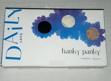 Hanky Panky Daily Lace Original Rise Thong Set of 3 One Size
