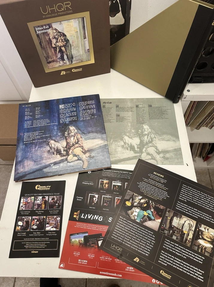 Jethro Tull ‎– Aqualung Analogue Productions UHQR BOX 2020 200 G - Image 4 of 4