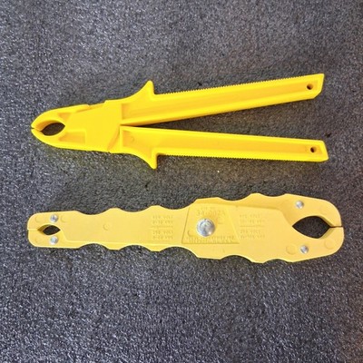 Set of 2 IDEAL Safe-T-Grip Pocket Fuse Puller Tools 34-002A 34-016 USA Made