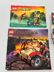 LEGO Jurassic World & Dino Lot INSTRUCTIONS MANUALS ONLY 75935 7474 7475 5883