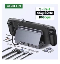 UGREEN Steam Deck Dock 9-Port USB-C Hub 4K@60Hz PD100W