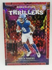 Panini Malik Nabers Rookie Giants NFL Rookies & Stars Zenith Card Lot - 2