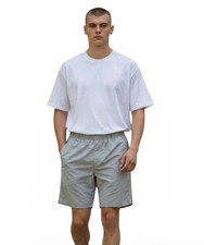 AFTCO Boyfish Shorts Swim Trunks board Shorts Youth XL 18 Stone Gray Flat Nylon