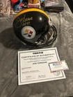 1970s Pittsburgh Steelers HOFer Joe Greene Signed FULLSIZE Helmet