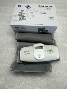 TBL-ABI system used to measure the Right Arm Brachial Index 