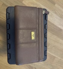 Fossil Portemonnaie Brieftasche Geldbörse Portmonee Tasche Damen Leder Braun