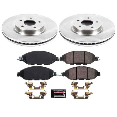 Power Stop 1-Click Daily Driver Brake Kits Front OE Replacement Rotors Z16