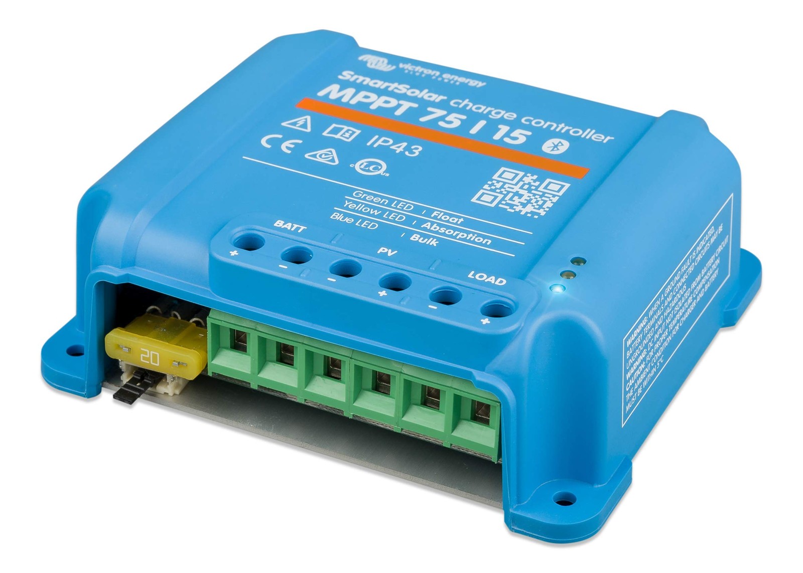 SmartSolar MPPT 75V 15 amp 12/24 Volt Regolatore di Carica Solare (Bluetooth) - 4
